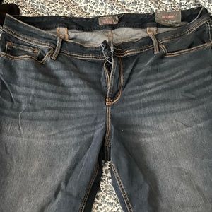 Torrid luxe slim boot jeans denim plus size 24W NWT